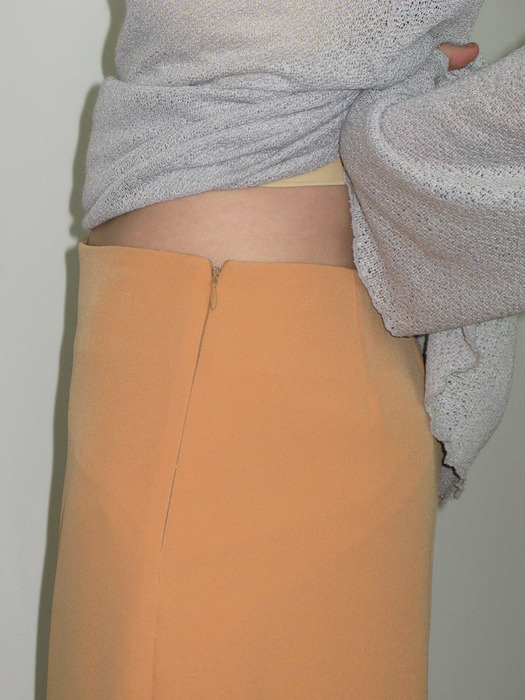 Maxi Skirt Peach