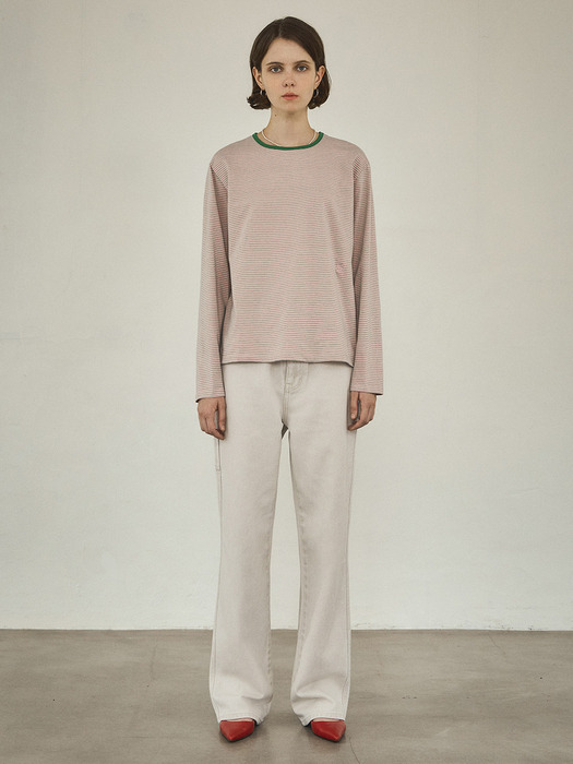 A3497 스트라이프 티셔츠_3 color