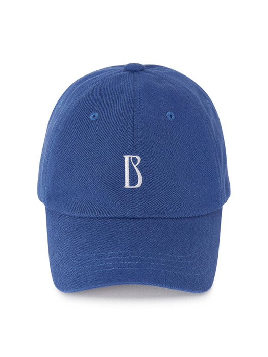 B Logo Dusty Blue Ball Cap