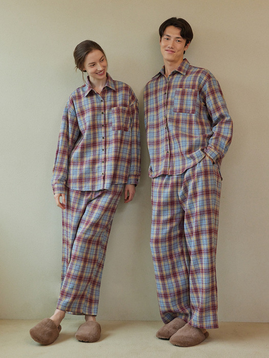 FIRST PAJAMA COUPLE SET_whisper check