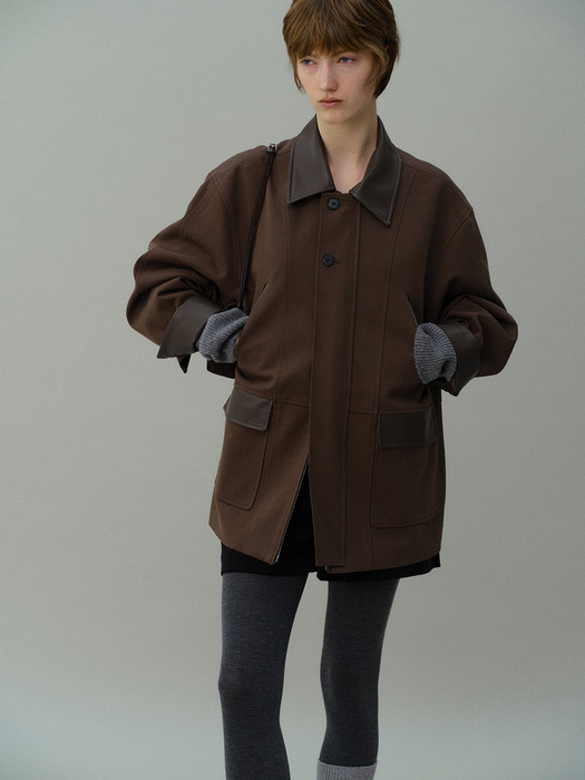 Double hunting jacket (brown)