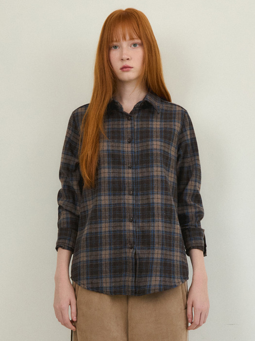 [단독]French Vintage Checked Shirt 2COLOR