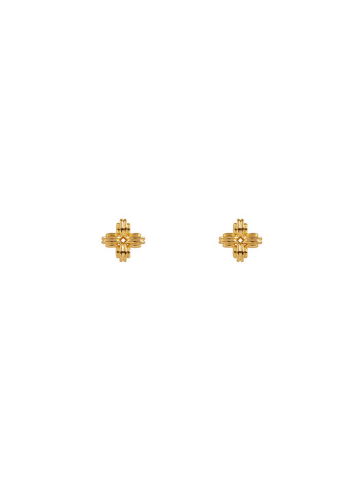 Clover mini Earring (Gold)