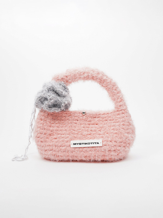[Mystikotita] Pebble Bloom Bag 韓國 Hand made 미스티코티타]Pebble Bloom Bag - Pink