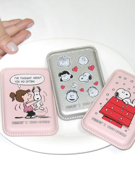 Peanuts sticker magsafe card wallet_HC249DWL001O