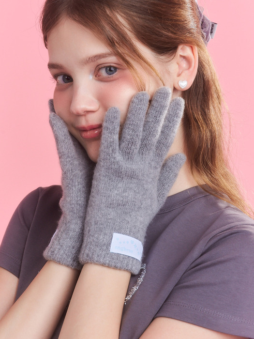 bubble gum wool gloves_6 colors