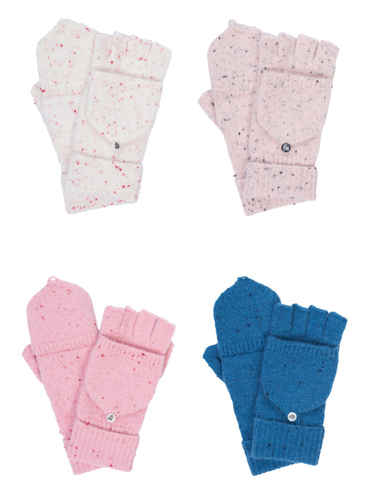 [리퍼브] Dot Mitten Gloves (4 Colors)