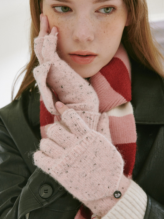 [리퍼브] Dot Mitten Gloves (4 Colors)