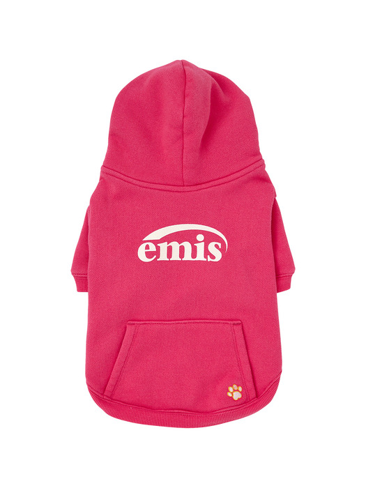 [PET] NEW LOGO BIG HOODIE-HOT PINK