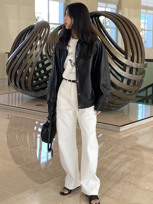 SIJN6087 아르코 커브드 데님_Ivory