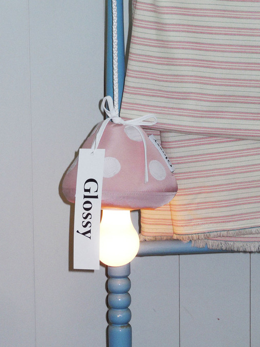 Mushroom lamp(pink)