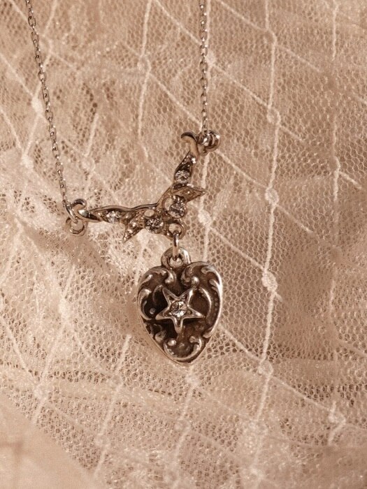 Winter Heart Necklace