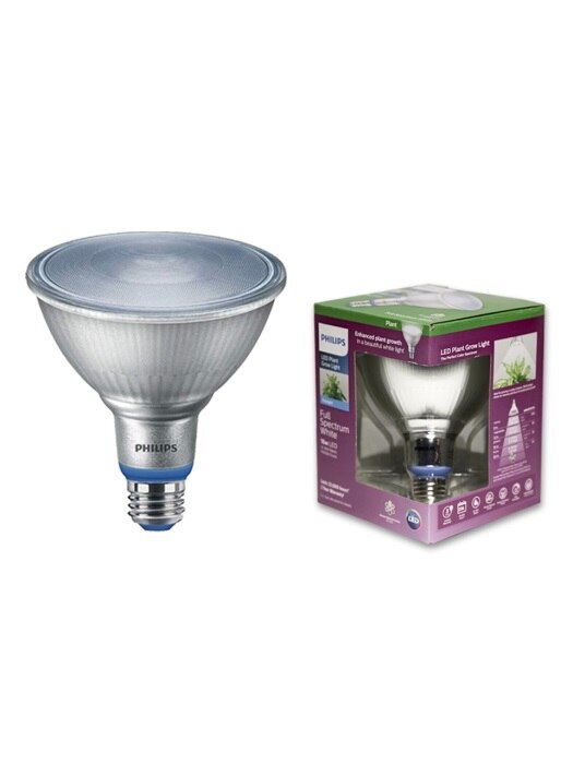 필립스 LED 가정용 식물램프 PAR38 백색광