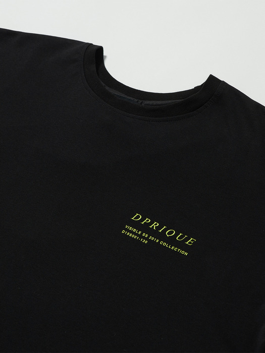 Oversized Visible T-shirt - Black