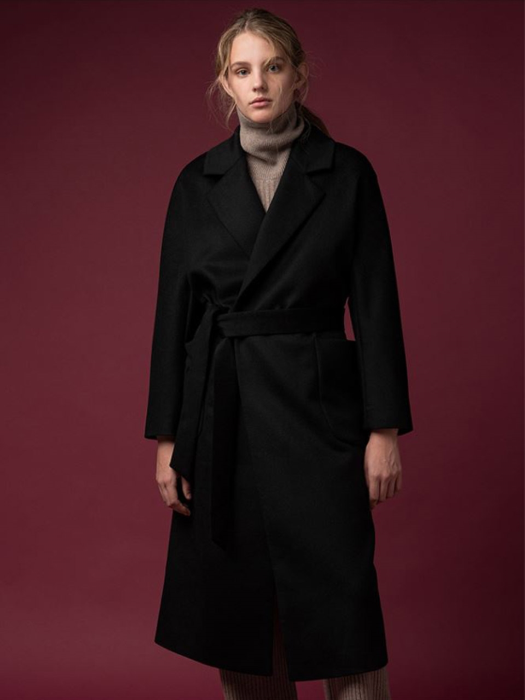 [FW19]Belted Coat (2color)