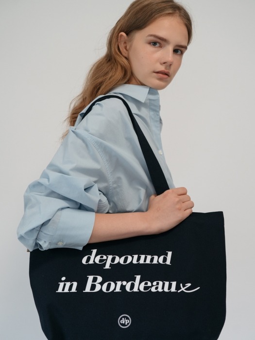 Bordeaux bag (L) - navy