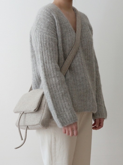 Beige Rectangle Bag