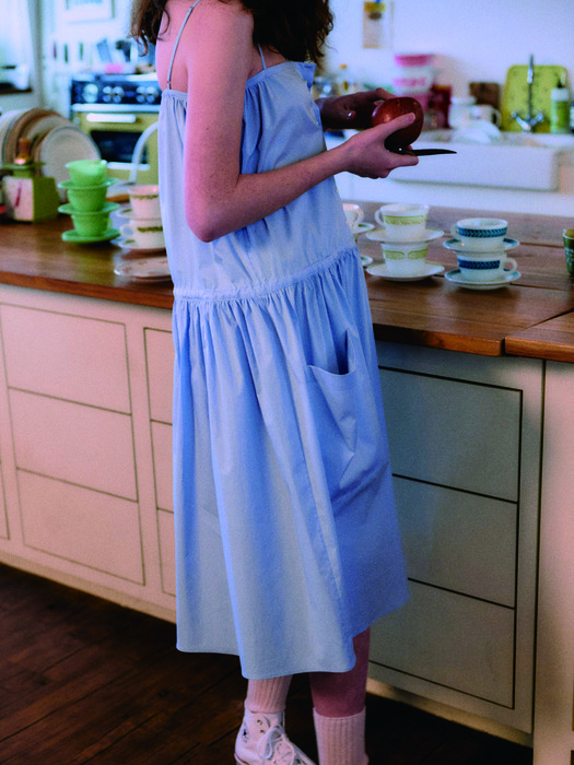 Via Pocket Sleeveless Onepice
