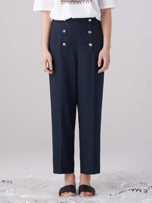 Double button pants - Oatmeal