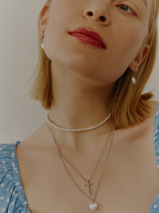[3 SET] Pearl & Wish Necklace