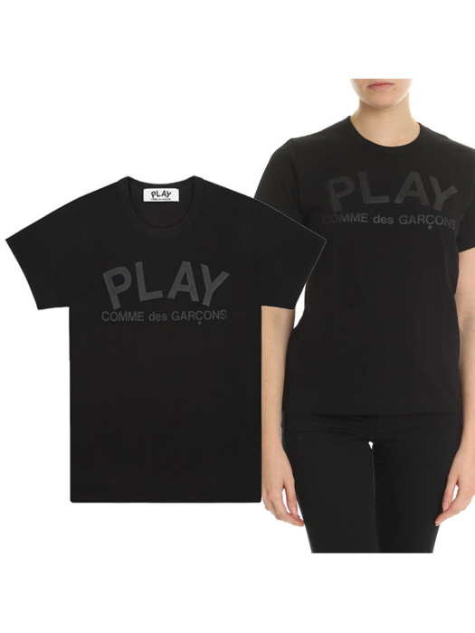 19F/W 여성 PLAY 로고 프린팅 티셔츠 AZ-T187-051-1