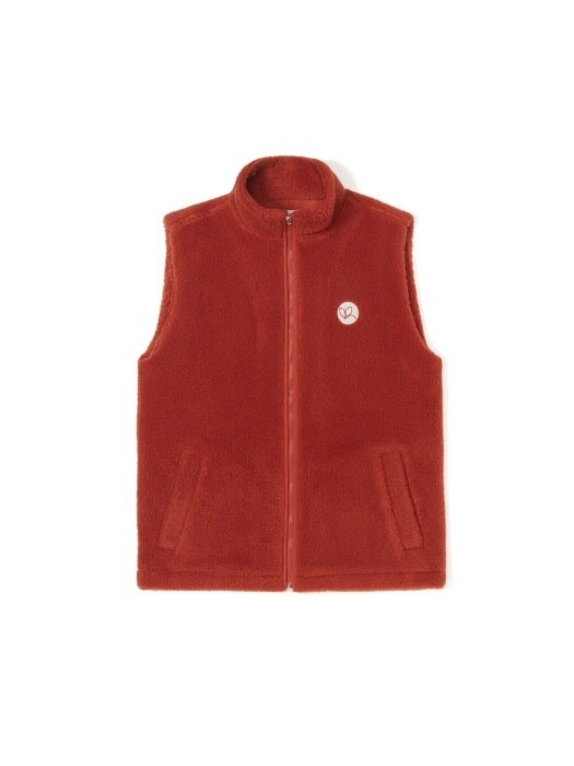 Soft Sherpa Logo Vest