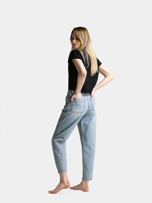 W8 Slouch Denim Pants_Light Blue