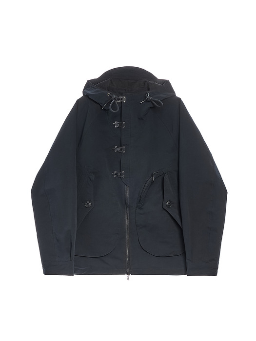 DECK PARKA / BLACK HARDSHELL 