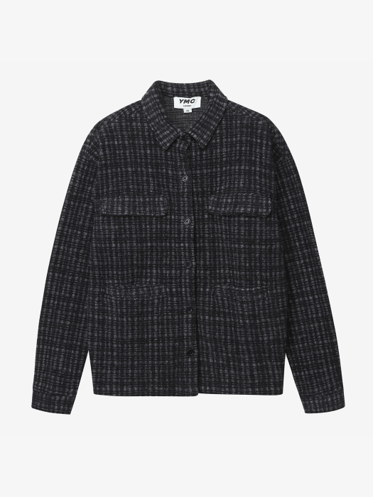 [와이엠씨]본사정품 Fleece Shirt (BLK)(AYMF2037PAD-BLK)