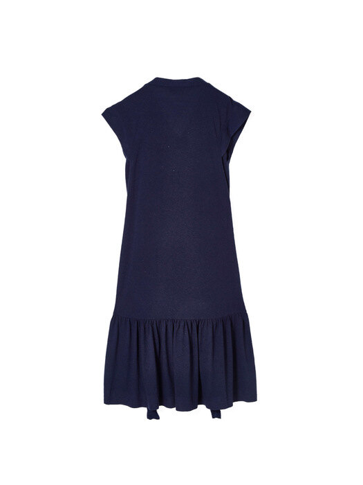 KNIT VEST DRESS NAVY