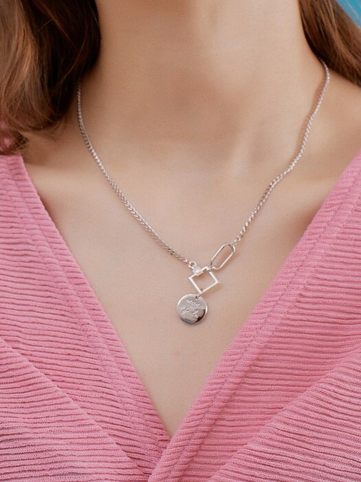teen necklace silver