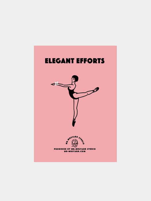 Elegant Efforts 미니카드 pink
