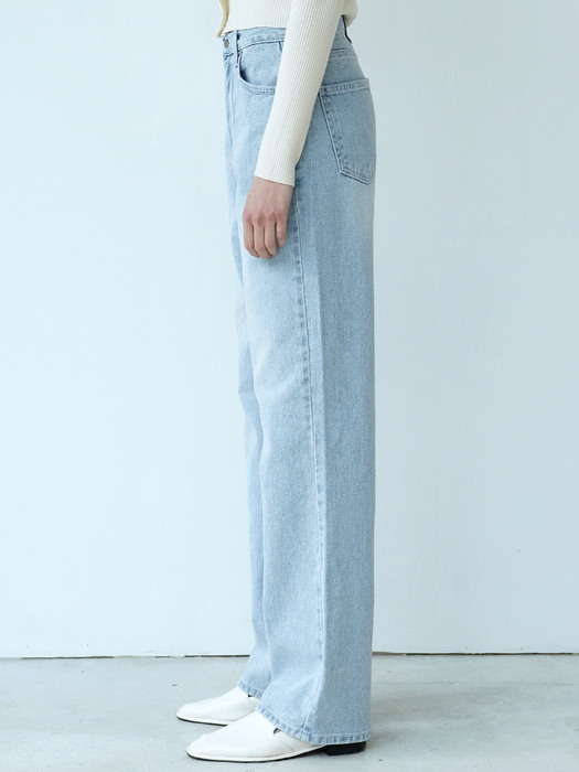 HIGHWAIST LONG JEANS_LIGHT BLUE