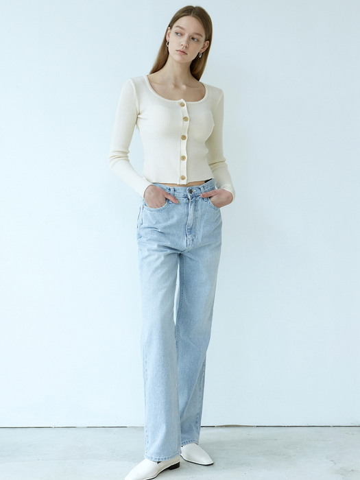 HIGHWAIST LONG JEANS_LIGHT BLUE