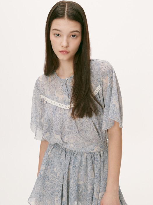  ETE BLOUSE [BLUE]