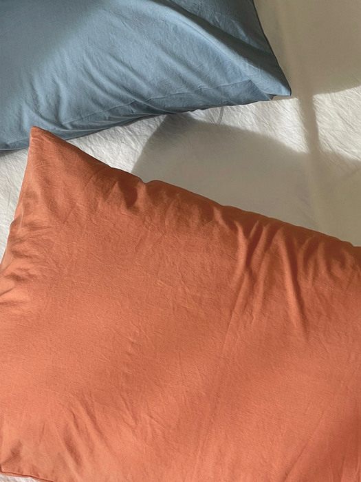 Orange pillow cover