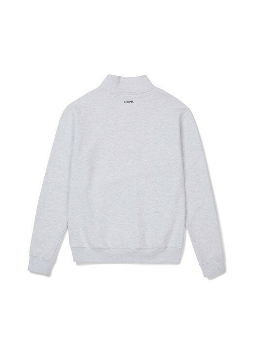 Active Half-zip Sweatshirts (Light Grey)