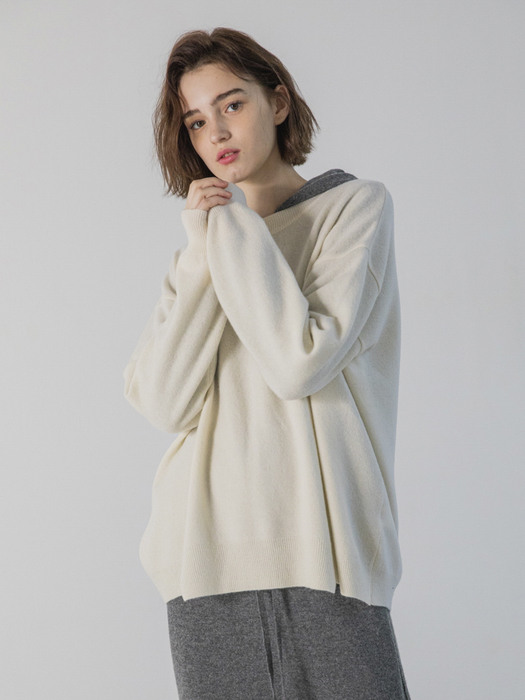 cashmere sweater Ivory