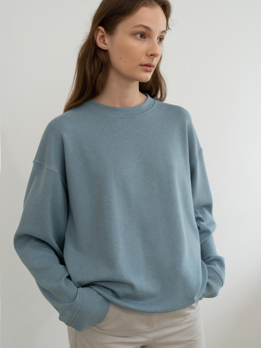 RELAXED CREW NECK SWEATSHIRT