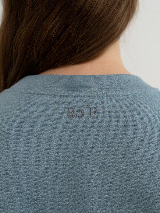 RELAXED CREW NECK SWEATSHIRT