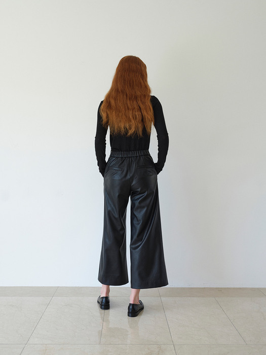 Eco leather pants