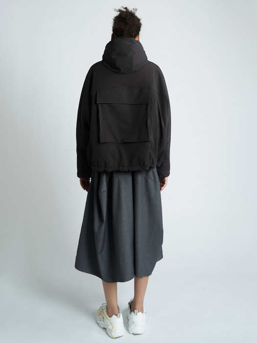 AW12JO03 소프트 볼륨점퍼_블랙