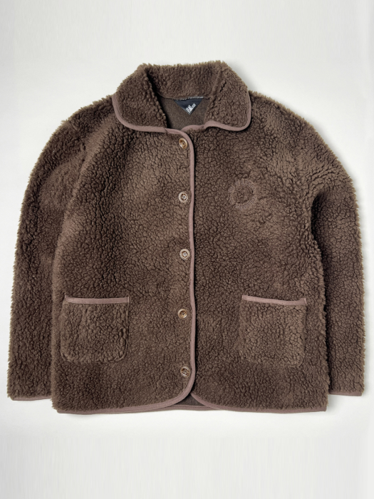 COOKIE DUMBLE COAT (쿠키 덤블 코트) - BROWN