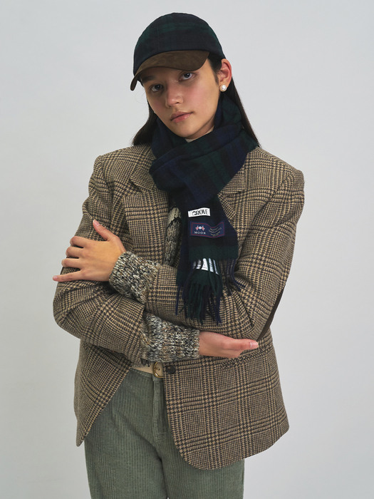 21WINTER NOMAD JACKET [BROWN CHECK]