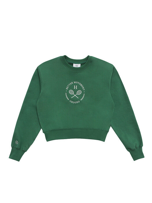  Tennis Lover Sweatshirt_Green