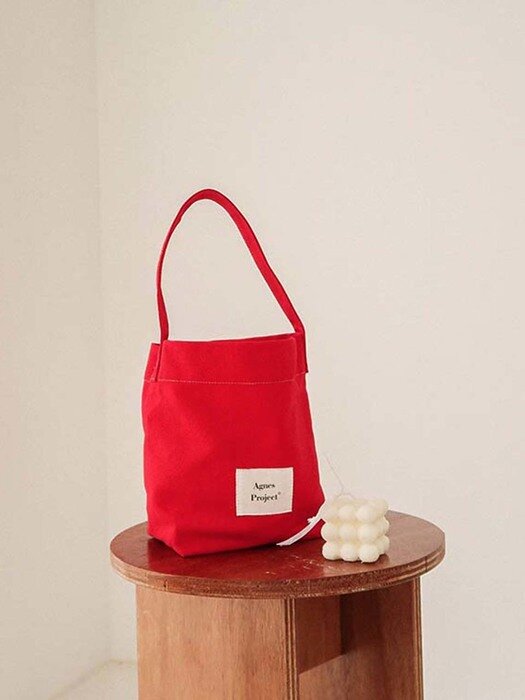 Peanut Tote Bag (Red)