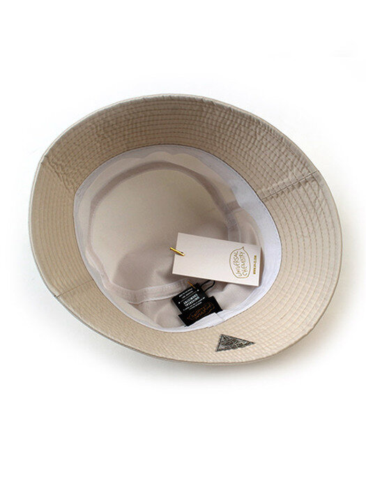 Shiny Ivory Drop Bucket Hat 버킷햇