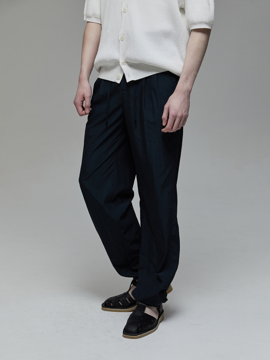 LIGHT TWO-WAY WIDE PANTS NAVY_M_UDPA2B321N2