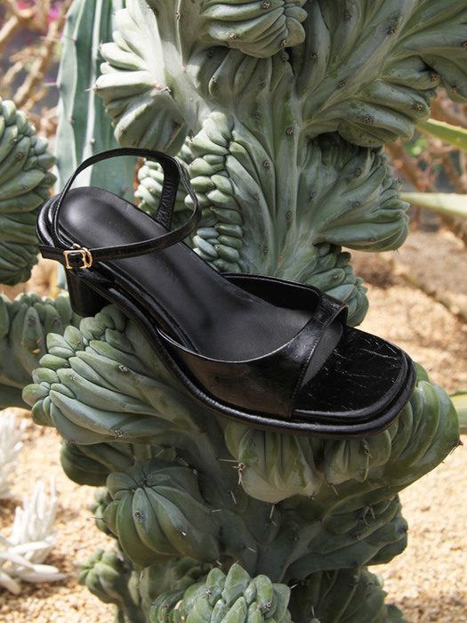 Jenny Sandals Leather Black