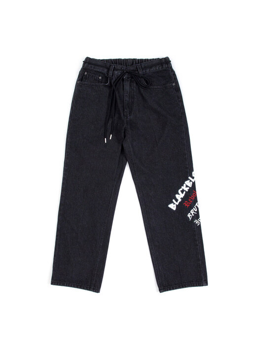 BBD History Denim Pants (Charcoal)